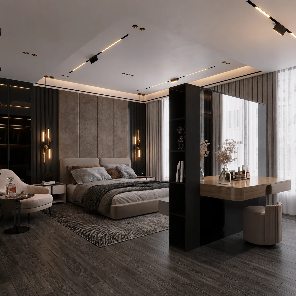 Brickell Dark Luxury Apartment - Image 3