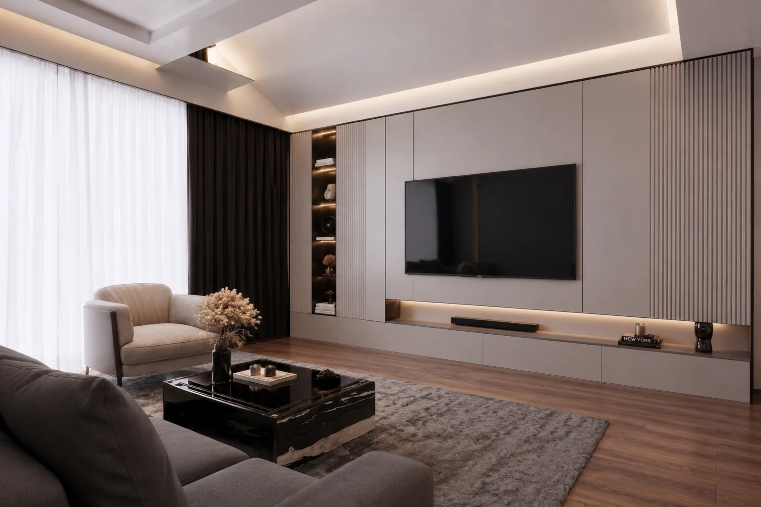 Brickell Dark Luxury Apartment - Image 2